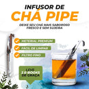 Infusor de Chá Pipe - Infusor de Chá do tipo Bastão em Aço Inox - Loja FT