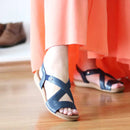 Sandália Ortopédica® Usaflex Tira Cruzada - Frete grátis Loja Palacius New Blue 33