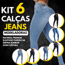 🔥 ÚLTIMO DIA DE OFERTA - KIT 6 CALÇAS JEANS MODELADORAS + FRETE GRÁTIS - Loja FT