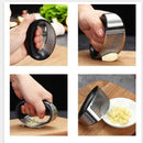 Amassador de Alho portátil em Inox - Loja FT