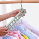 Cabide Mágico Dobrável com 9 Furos - Loja FT