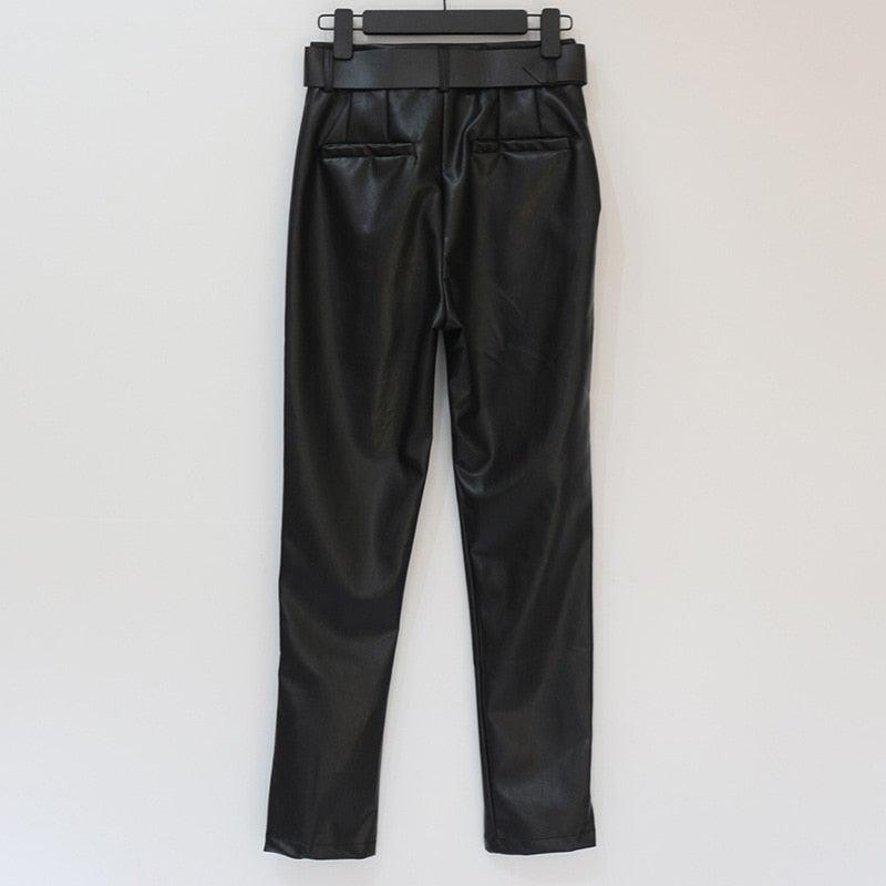 Calça Cinto Carmine Loja Palacius Preto PP 