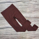 Calça Legging Divine Loja Palacius Marrom P 