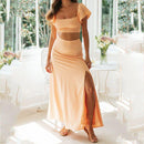 Conjunto Tifani Loja Palacius Laranja P 