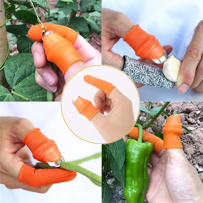 Dedo Cortador - Cortador de Dedo para Legumes, Vegetais e Verduras! - Loja FT