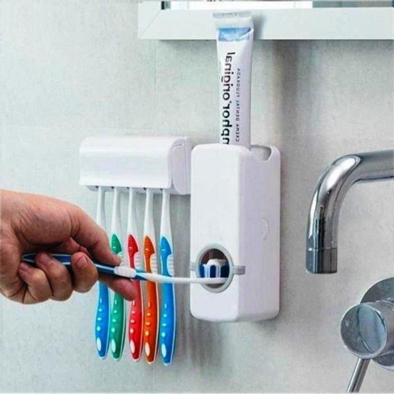 Dispensador Dentífrico com Escova Titular - Loja FT