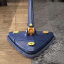 Esfregão Triangulo Mop De Limpeza Ajustável Giratória 360° - Loja FT