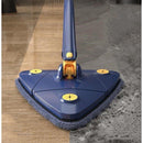 Esfregão Triangulo Mop De Limpeza Ajustável Giratória 360° - Loja FT