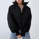 Jaqueta Puffer Olivie Loja Palacius Preto PP 