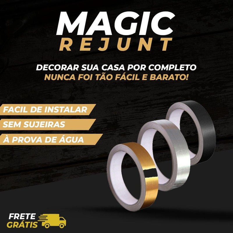 Magic Rejunte - Adesivo de REJUNTE impermeável para decoração - Loja FT