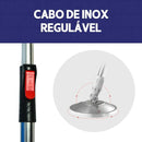 Mop Giratório Com Cesto Em Inox C/2 Refil e Dispense Para Sabão - Loja FT