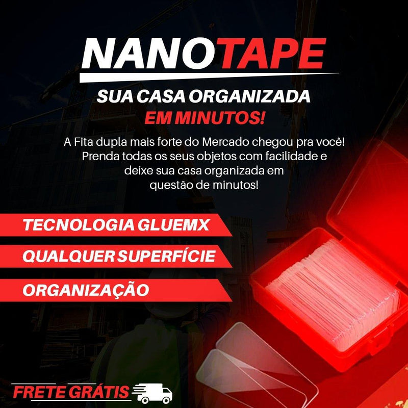 NanoTape - Fita Dupla Face para Decoração de Objetos - Loja FT