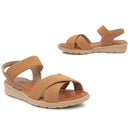 Sandália Ortopédica® Sandália Usaflex Elástico com absorção de impacto- Frete grátis Loja Palacius 