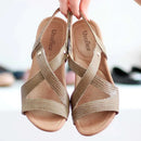 Sandália Ortopédica® Usaflex Tira Cruzada - Frete grátis Loja Palacius 