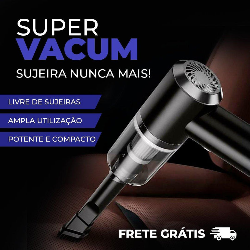 Super Vaccum - Aspirador Portátil Ultrapotente - Loja FT