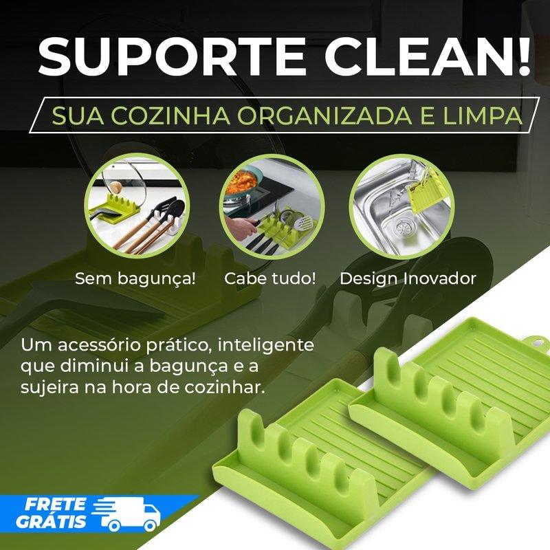 Suporte Clean - Descanso para Utensílios feito de Silicone - Loja FT