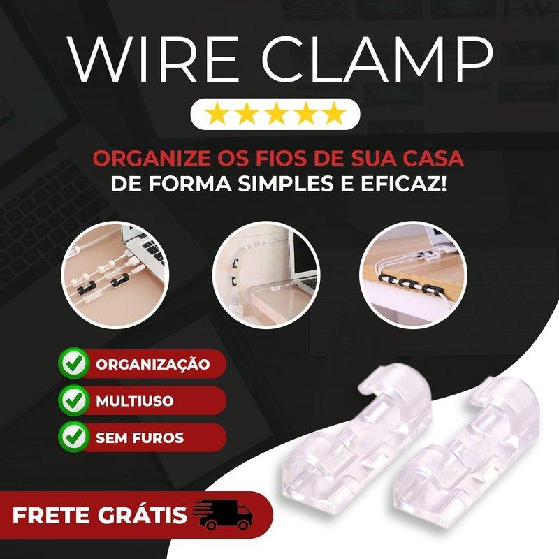 Wire Clamp - Clipe Organizador de Fios - Loja FT